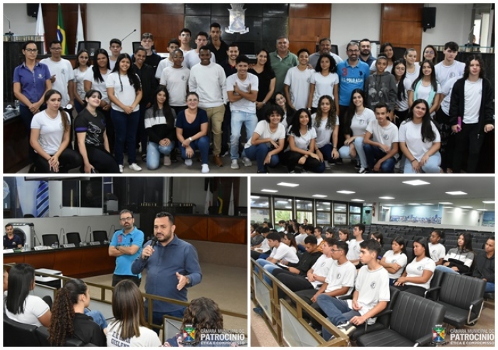 ESCOLA DO LEGISLATIVO REALIZA PRIMEIRA OFICINA DO PARLAMENTO JOVEM