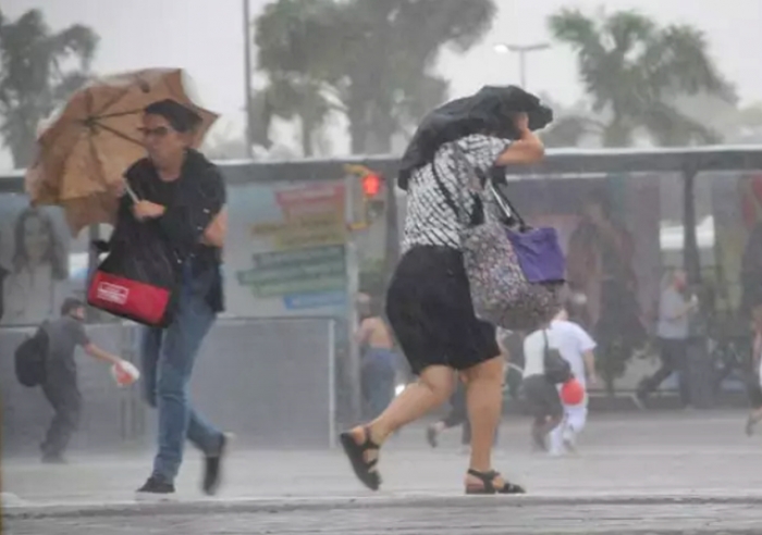 PATROCÍNIO NA LISTA DAS QUASE 700 CIDADES COM RISCO DE TEMPESTADE E GRANIZO