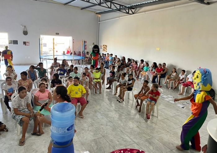 CONGREGAÇÃO ÁGAPE DO BAIRRO JARDIM VITÓRIA RESGATA VALORES COM &#039;CONGRESSO INFANTIL&#039;