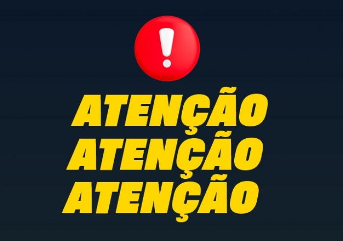 ATENÇÃO!