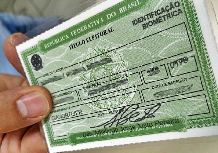 PATROCÍNIO PERDEU 10.956 ELEITORES QUE NÃO REALIZARAM BIOMETRIA