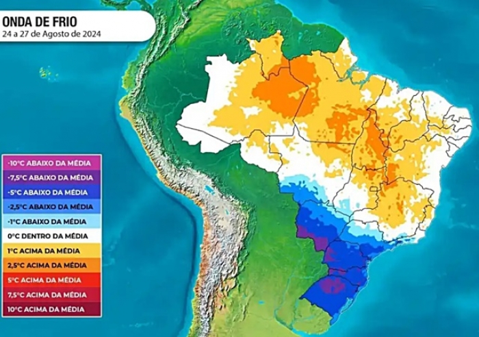 CLIMA BIPOLAR | ONDA DE CALOR SERÁ SUPERADA POR NOVA FRENTE FRIA EM BREVE