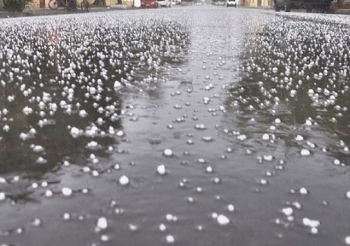 CHUVA DE GRANIZO PODERÁ ATINGIR REGIÃO NESTA QUARTA; PATROCÍNIO NA LISTA