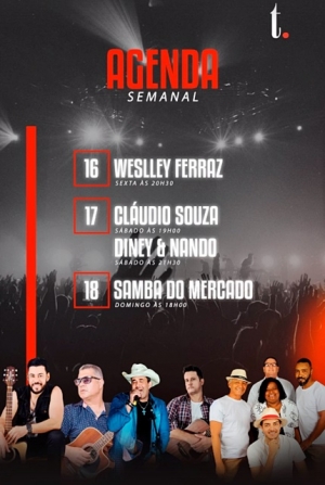 TRAPICHE COM AGENDA TOP NESTA SEMANA!