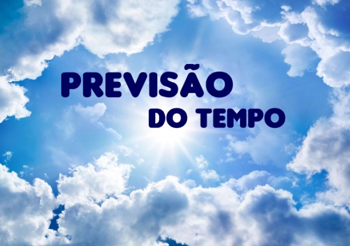 PREVISÃO DO TEMPO...