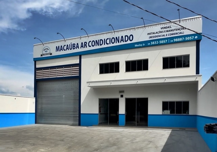 MACAÚBA AR CONDICIONADO INAUGURA NOVA E AMPLA SEDE PRÓPRIA