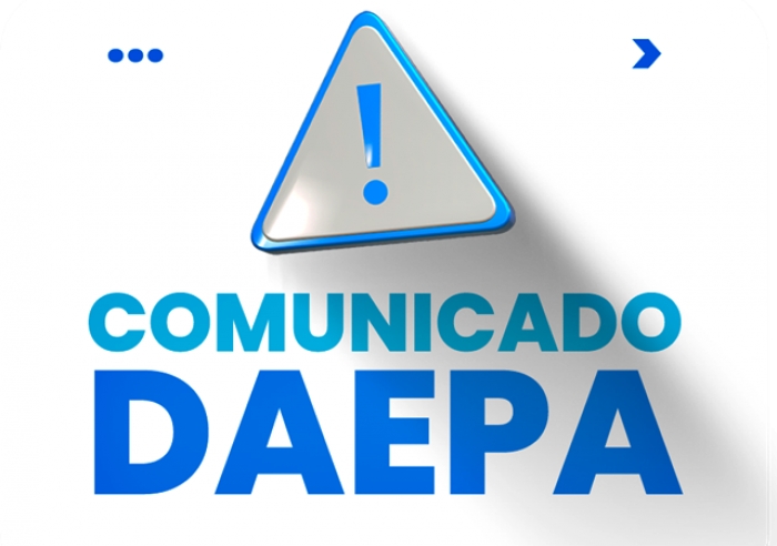 DAEPA PUBLICA ‘NOTA DE ESCLARECIMENTO’ SOBRE ALERTAS DE CONSUMO CONSCIENTE DE ÁGUA