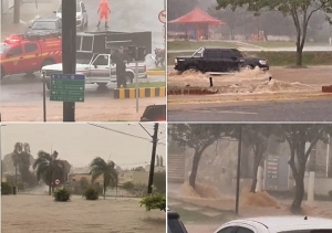 CHUVA TORRENCIAL FAZ POPULAÇÃO COLOCAR EM CHEQUE REFORMA DA AVENIDA DO CATIGUÁ