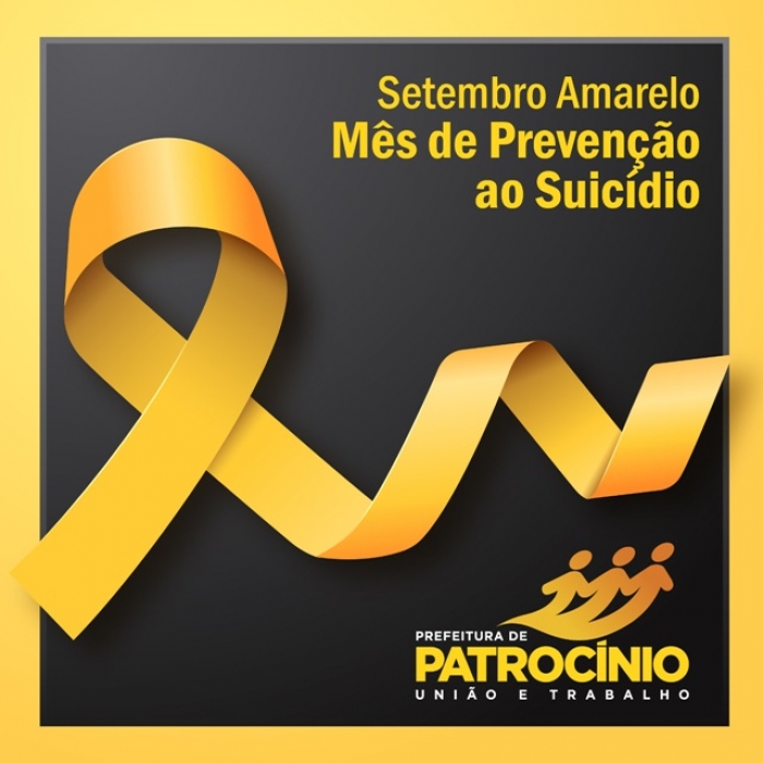 GOVERNO MUNICIPAL APOIA CAMPANHA SETEMBRO AMARELO