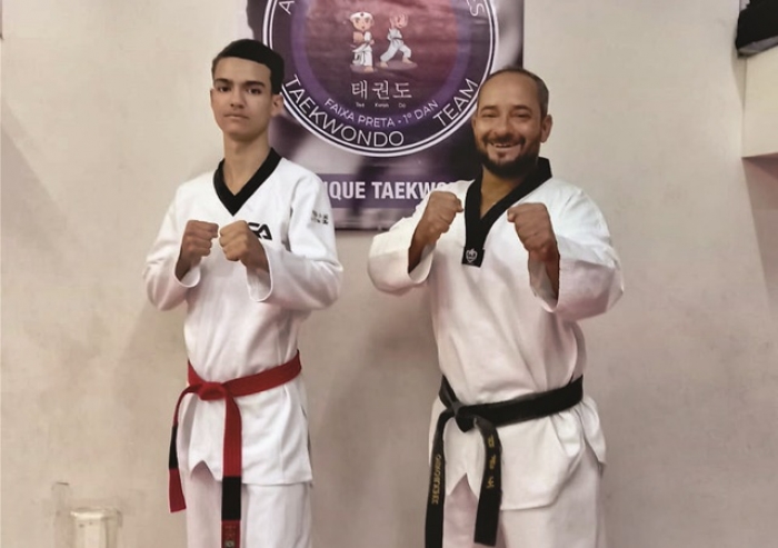 JOVEM ATLETA PATROCINENSE NA SELEÇÃO MINEIRA DE TAEKWONDO