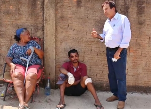 ALCIDES RELATA DESCASO COM VIDAS HUMANAS EM VÍDEO