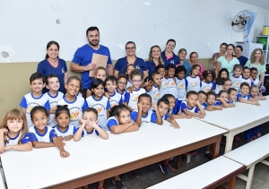 VEREADOR LEANDRO CAIXETA COBRA TRANSFERÊNCIA DO PRÉ ESCOLAR MUNICIPAL DO BAIRRO MORADA NOVA PARA O PRÉDIO DO ANTIGO CIAAP