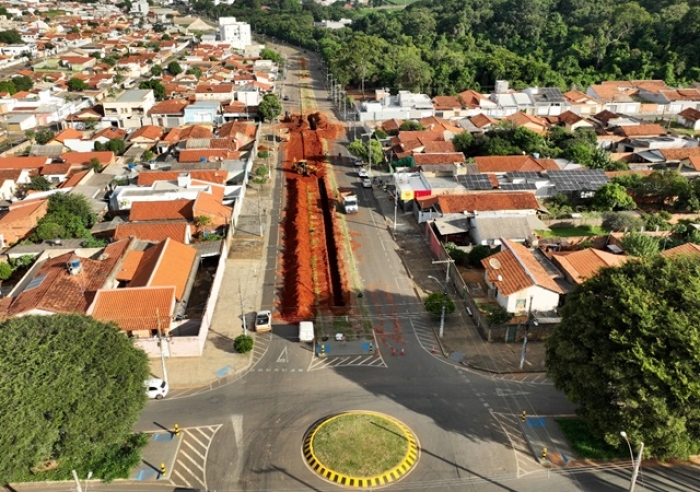 OBRAS DA AVENIDA DO CATIGUÁ SÃO RETOMADAS