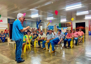 PROJETO COMUNIDADE COOPERATIVISTA DA COOPA LEVA INFORMAÇÃO  SOBRE “O MERCADO DO LEITE” PARA OS COOPERADOS DA MATA DO SILVANO