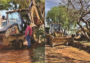 SEMOP DEIXA DE LADO O FERIADO PROLONGADO E SE DEDICA À CONCLUSÃO DE DUAS IMPORTANTES OBRAS