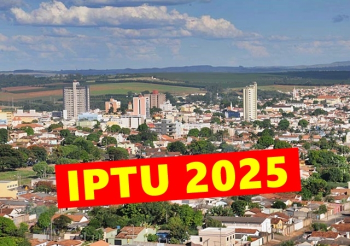 IPTU TEM ATUALIZAÇÃO DE 4,6% E SERÁ COBRADO A PARTIR DE 15 DE ABRIL DE 2025