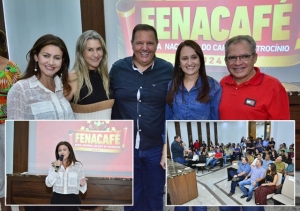 VEREADORES PARTICIPAM DE LANÇAMENTO OFICIAL DA “FENACAFÉ 2024”